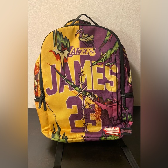 Sprayground Bags Sprayground Nba Lab Lebron James Lakers Zombie